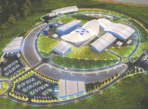 A NuScale egy SMR-erőmű-komplexumának terve